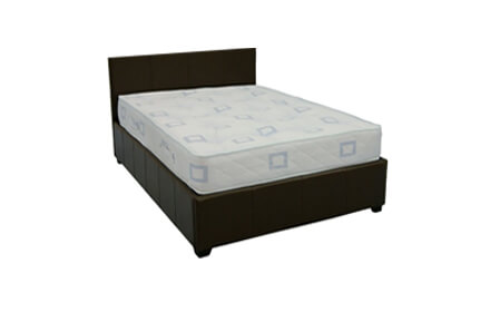 Double 4ft 6" faux Leather Beds
