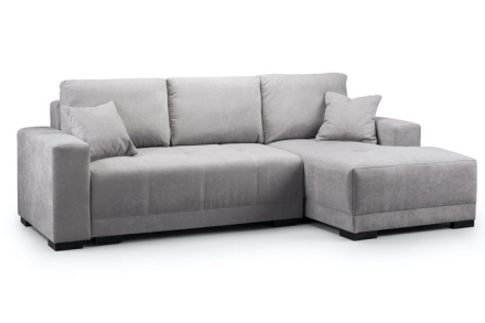 Furnish That Room Houston Corner Sofa Bed in Grey fabric