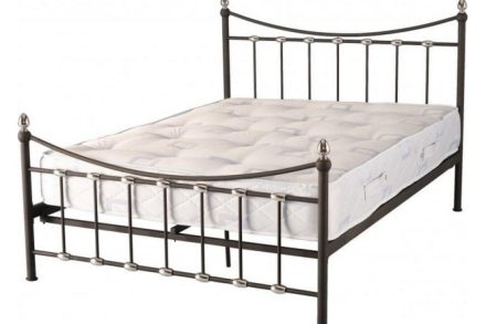 Furnish That Room Mesa Black Metal Double Bed Frame