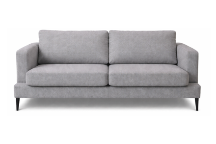 Lara Tweed Silver 3 Seater Sofa