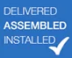 Delivered, Assembled, Installed