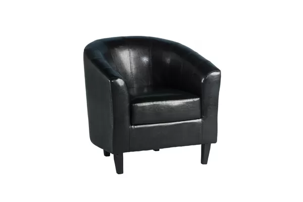 Brookwood Black Tub Chair