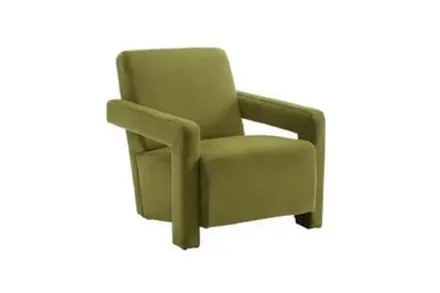 Carla Green Velvet Accent Chair